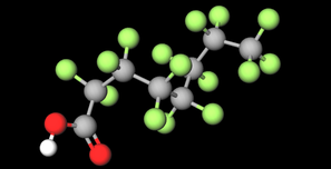 PFOA Molecule