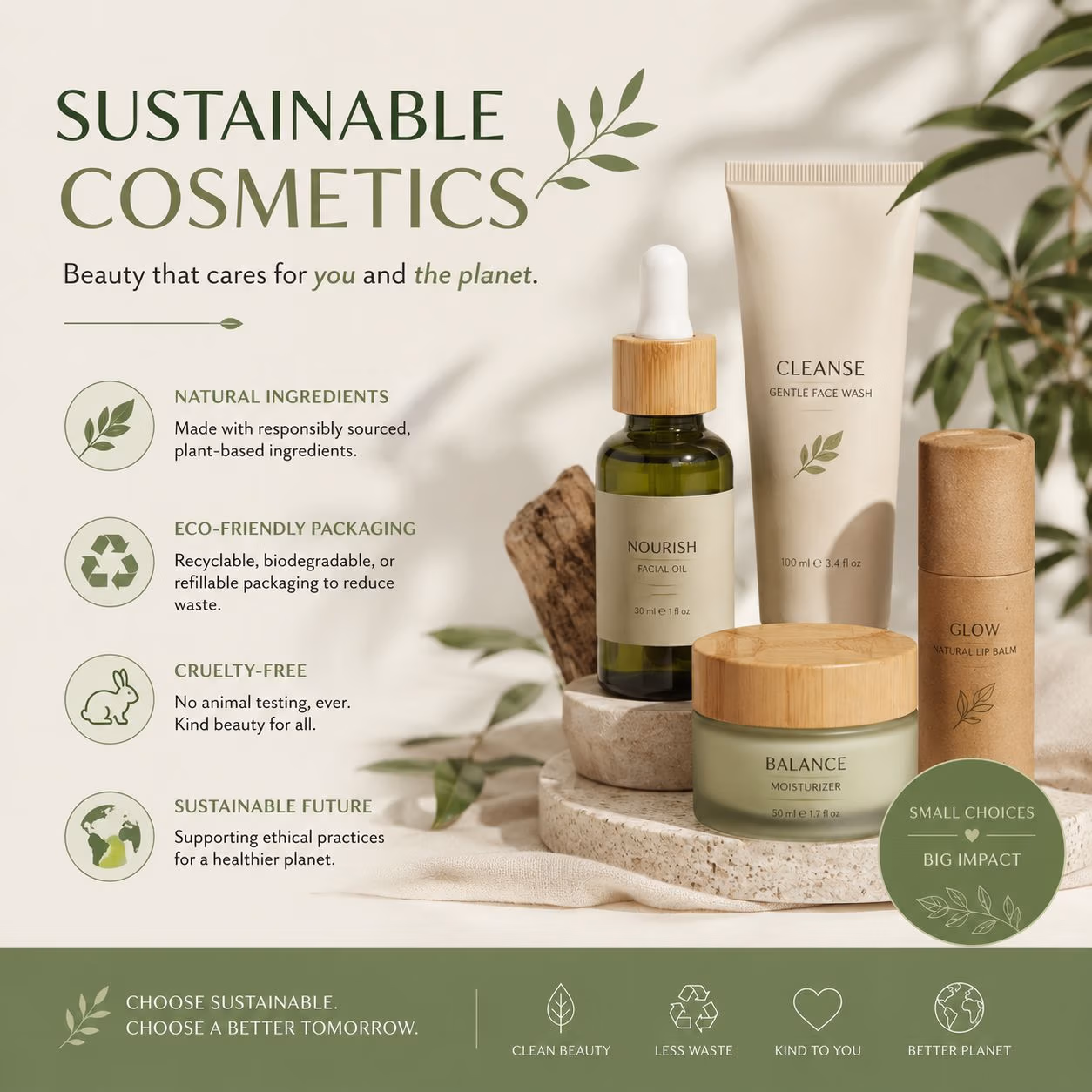 Sustainable Cosmetics