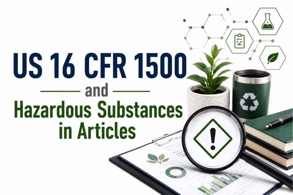 US 16 CFR 1500 and Hazardouse Substances in Articles